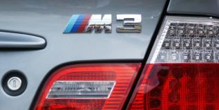 Back of Ian's BMW M3 (detail)